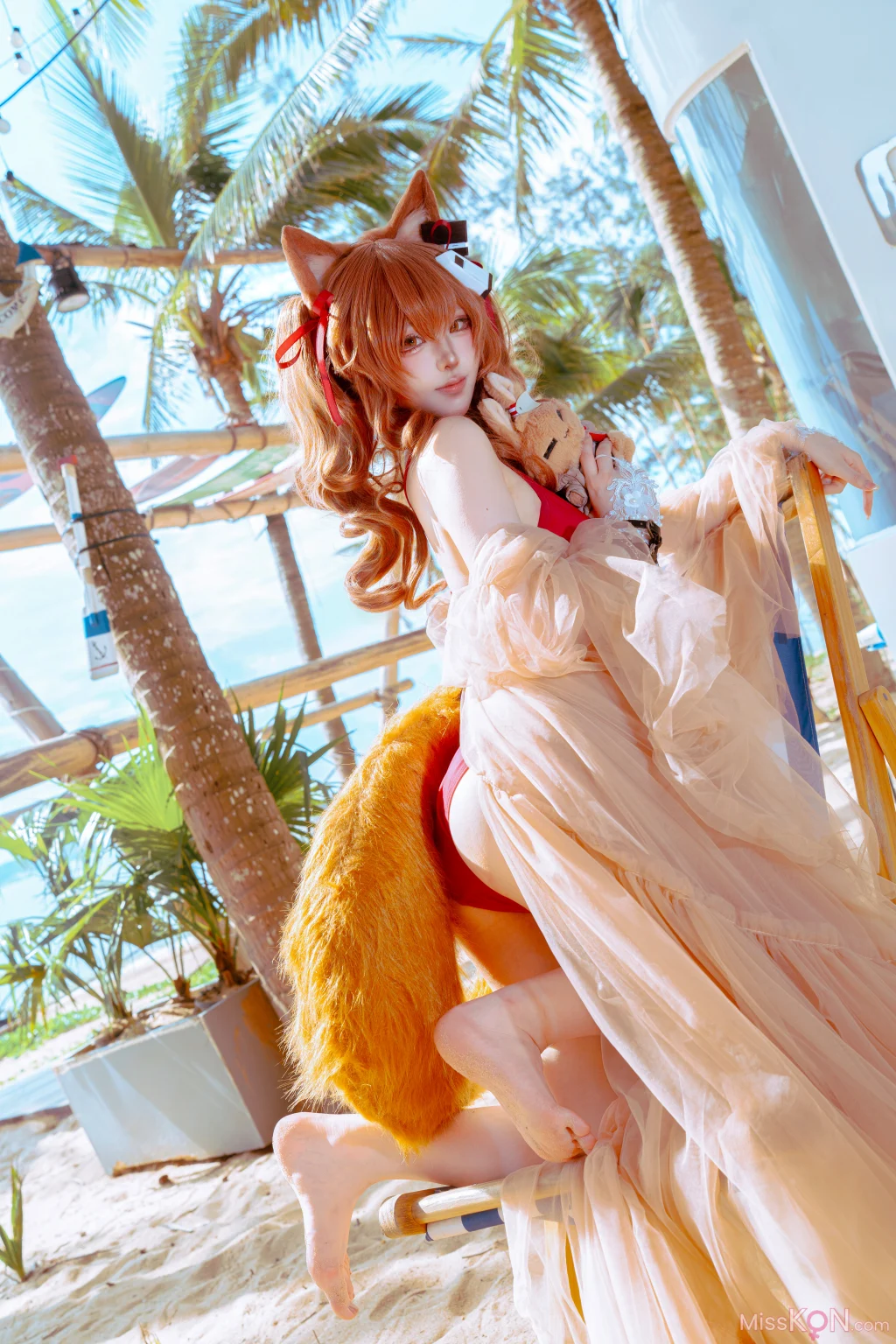 Coser@Tsuki_月隐: 安杰丽娜泳装 (44 photos) – Page 2